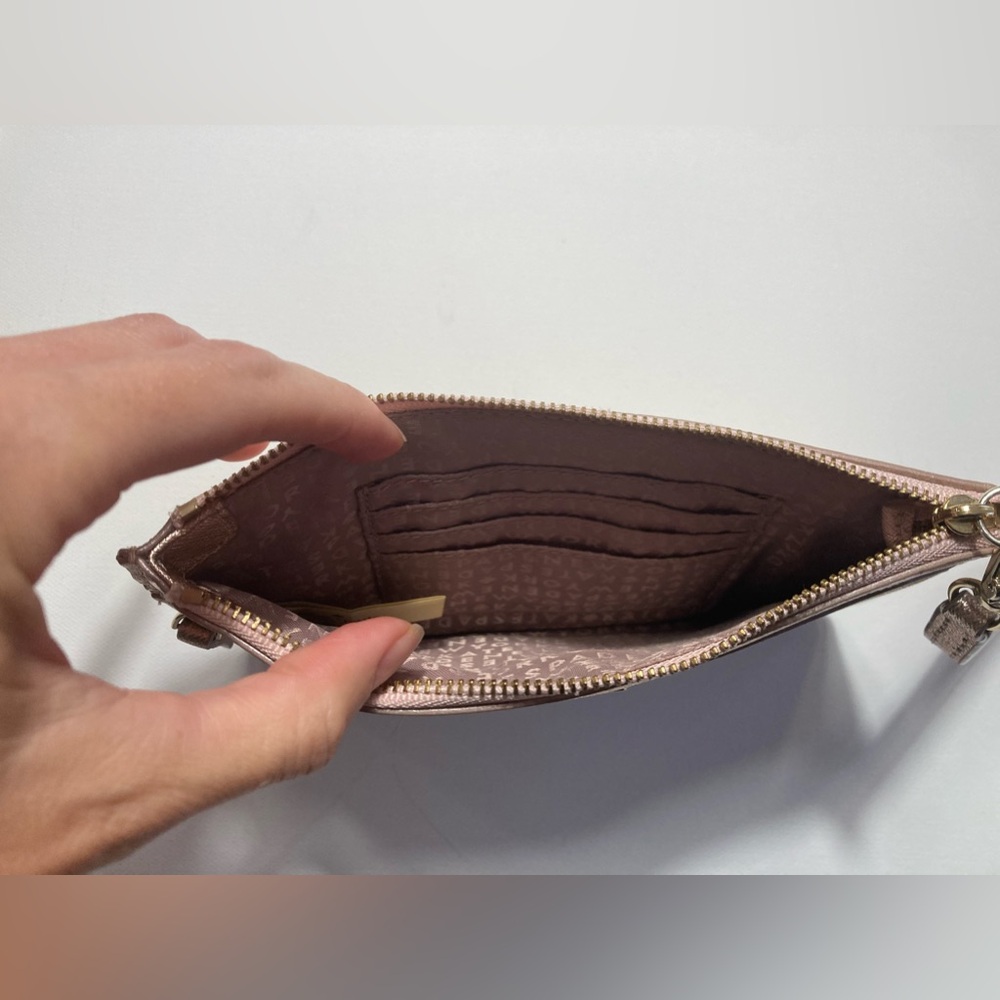 Kate Spade Laurel Way Tinie Wristlet in Rose Gold - Picture 7 of 9
